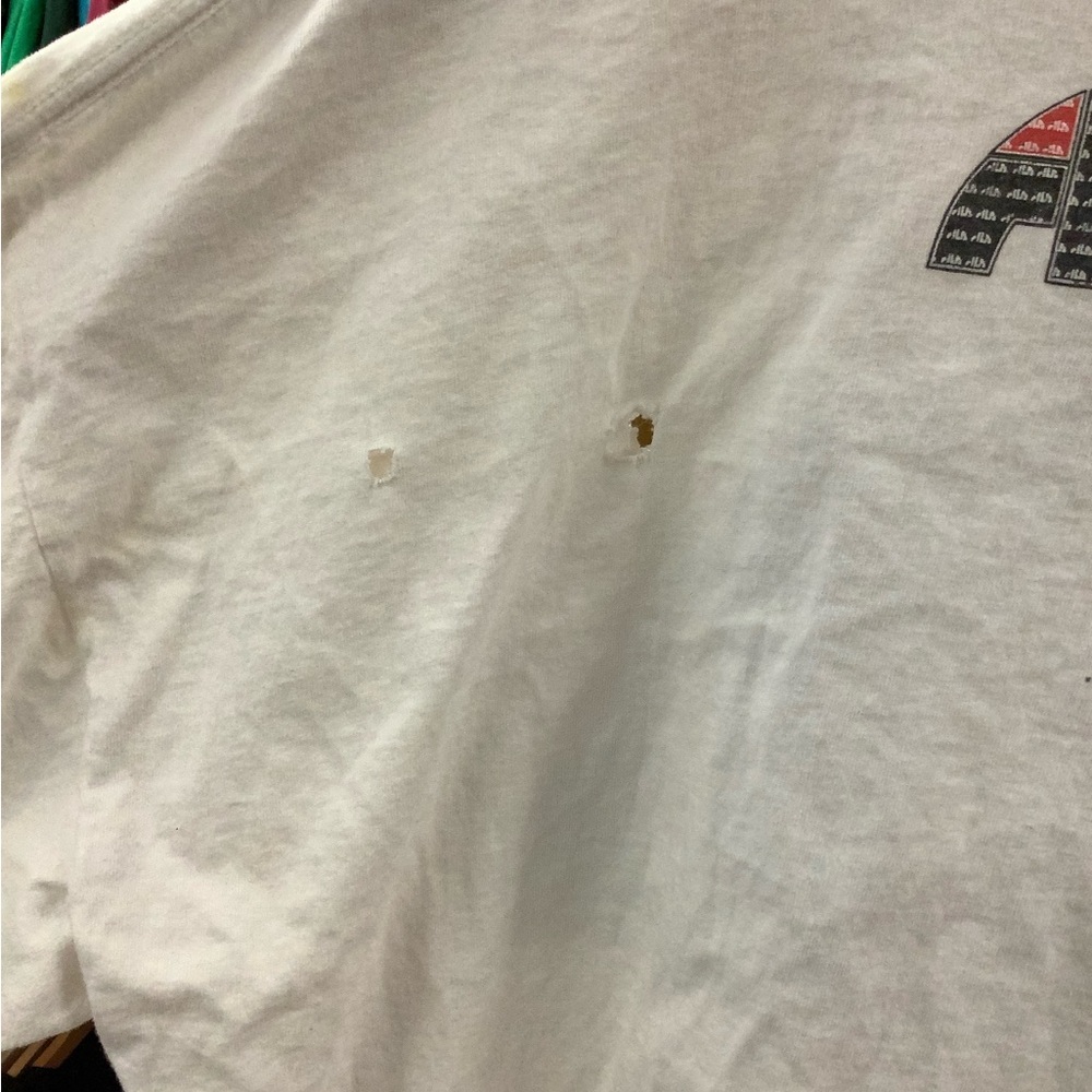 Vintage FILA Graphic white T-shirt - Picture 3 of 4
